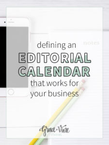 There is a lot of information out there about how often to share new blog posts. But what about what's best for your business or blog? Here are my tips for defining an editorial calendar that makes the most sense for your business! Blogging tips | business tips how to blog | small business tips | editorial calendar | social media calendar | blogging schedule | blogging calendar | post schedule