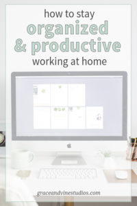 If you work from home, you know how important it is to stay on top of your work. Here are some tips for staying organized while working from home and being more productive. 