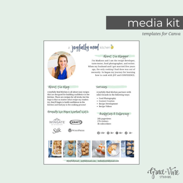 Media Kit Template - Image 2
