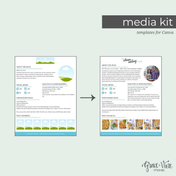 Media Kit Template - Image 3