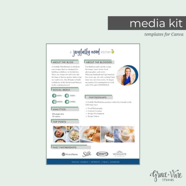 Media Kit Template - Image 3