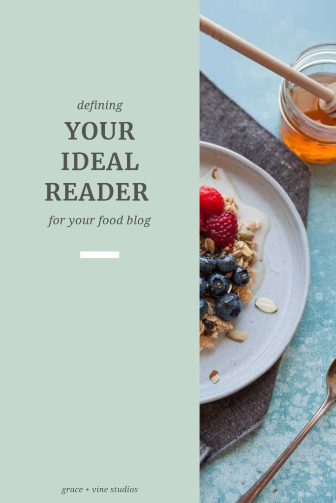 Whether you are starting a new food blog or have been doing this for a while, knowing your ideal reader is a huge factor in being able to grow your food blog. Here are some questions to answer to grasp who your ideal reader is and how you can connect with them to grow your blog!