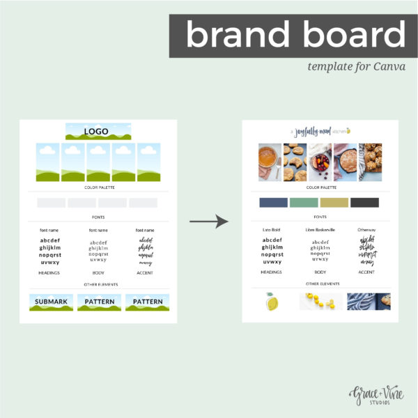 Brand Board Template - Image 3