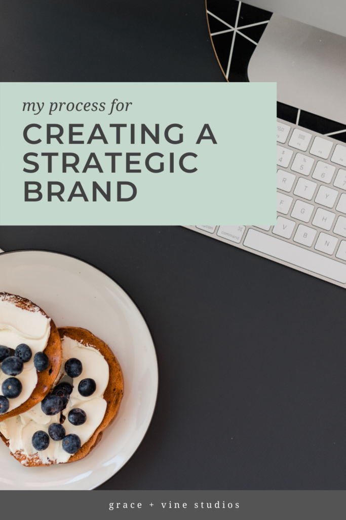 My Process for Creating a Strategic Brand • Grace + Vine Studios