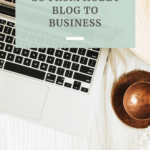 How to go from hobby blog to business by Grace and Vine Studios, Web Designer for Food Bloggers. This blog includes tips for food bloggers and business tips! #foodblogger #tipsforfoodbloggers #blogging