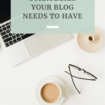 The 4 Strategies Your Blog Needs to Have by Grace and Vine Studios. This blog includes tips for food bloggers and blogging tips! #foodblogger #tipsforfoodbloggers #blogging