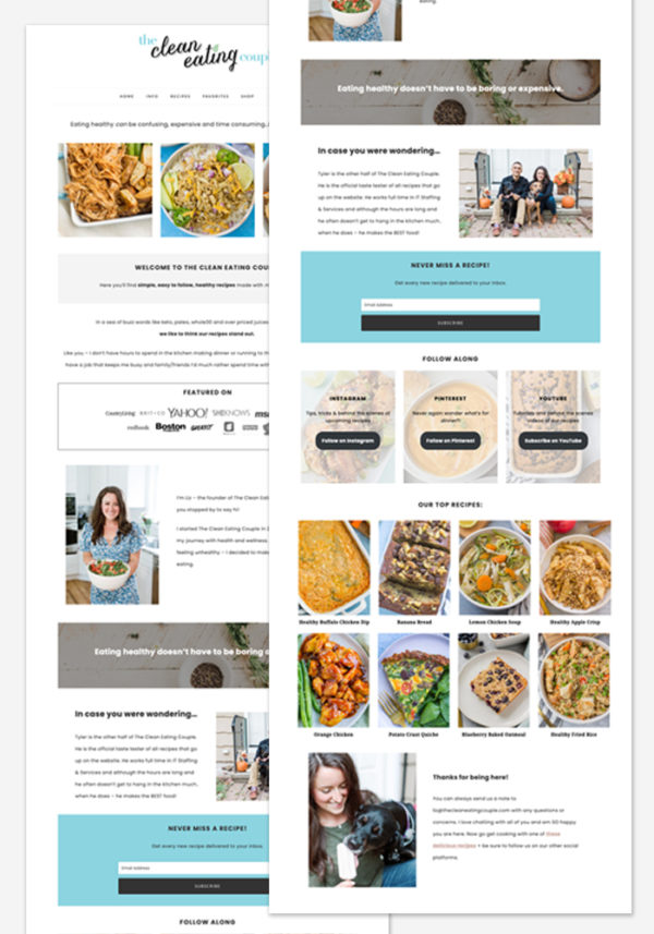 About Page Gutenberg Template