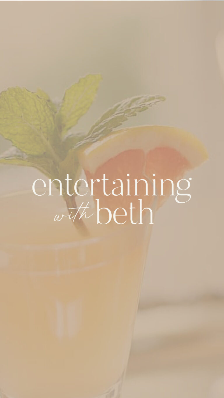 Design Launch: Entertaining with Beth